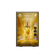 JMsolution Honey Luminous Royal Propolis Sheet Mask Ex, five-piece pack with golden honey and propolis for radiant skin.