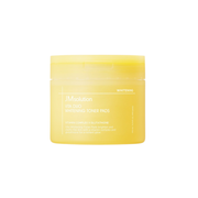 JMsolution Vita Duo Whitening Toner Pads, a box of 100 exfoliating toner pads for brightening and skin renewal.