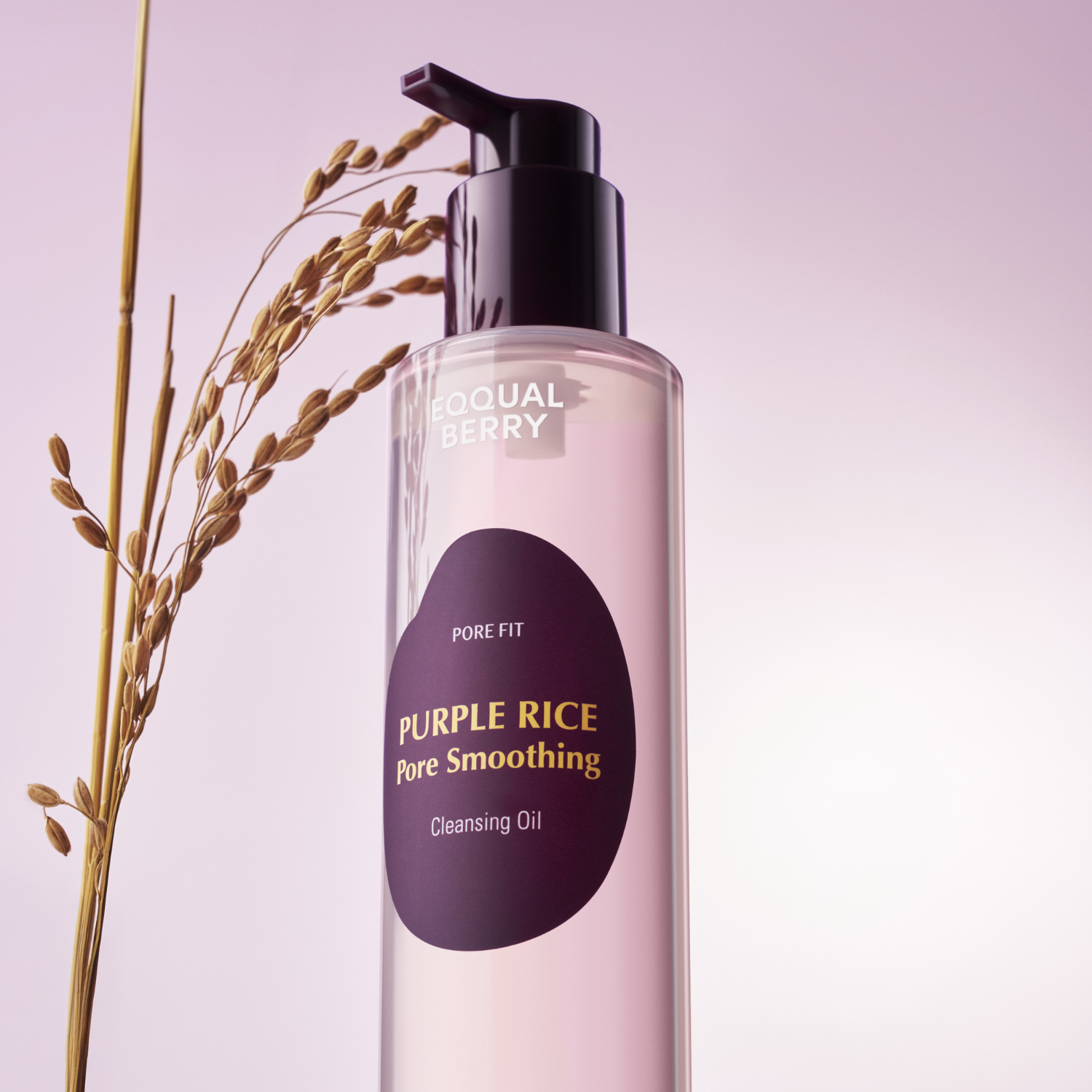 Eqqualberry Purple Rice Pore Smoothing Cleansing Oil 200ml - Shop K-Beauty in Australia
