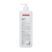 Cell Fusion C Expert Anti B.A.C. Toner 1000ml bottle, clear liquid skincare toner for balanced skin in a large pump bottle.
