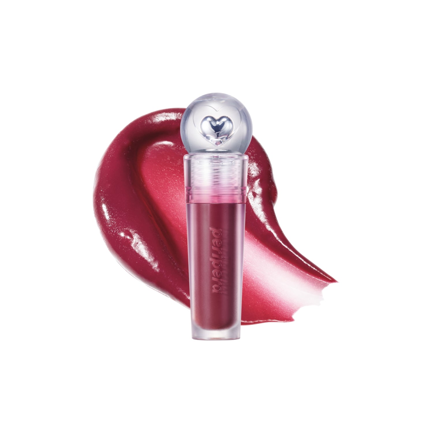 Peripera Ink Jellable Lip Tint in a sleek tube, showcasing the vibrant, glossy lip color with a clear applicator.