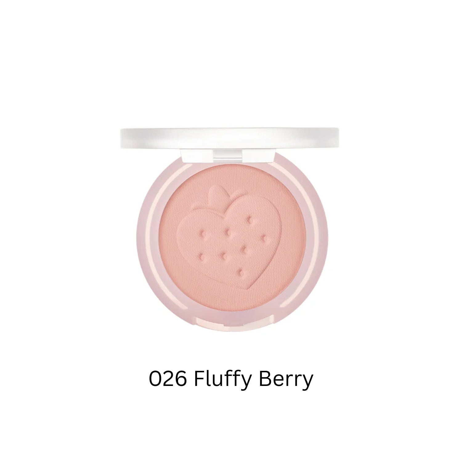 Peripera Pure Blushed Sunshine Cheek blush compact with warm coral and pink shades, showcasing its smooth, blendable texture.