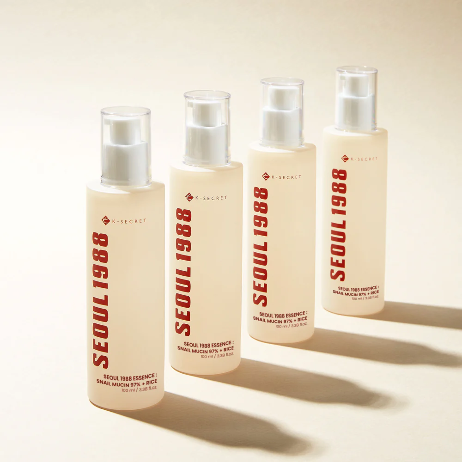 K-Secret Seoul 1988 Essence : Snail Mucin 97% + Rice 100ml - Shop K-Beauty in Australia