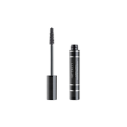 ARTDECO Lash Hero Tubing Mascara brush and wand showing lengthening and curling effects on lashes.