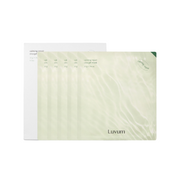 Luvum Calming Repair Cica Gel Sheet Mask box with 5pcs, soothing skincare masks for calming and repairing skin.