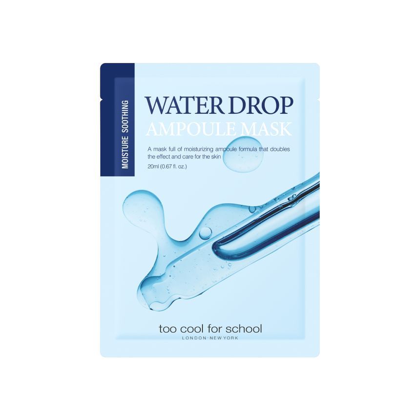 Too Cool For School Water Drop Ampoule Mask 20ml - Shop K-Beauty in Australia