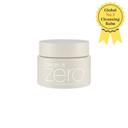 Banila Co Clean It Zero Cleansing Balm Ceramide in a 100ml jar, showcasing its smooth, nourishing balm texture for effective makeup removal.