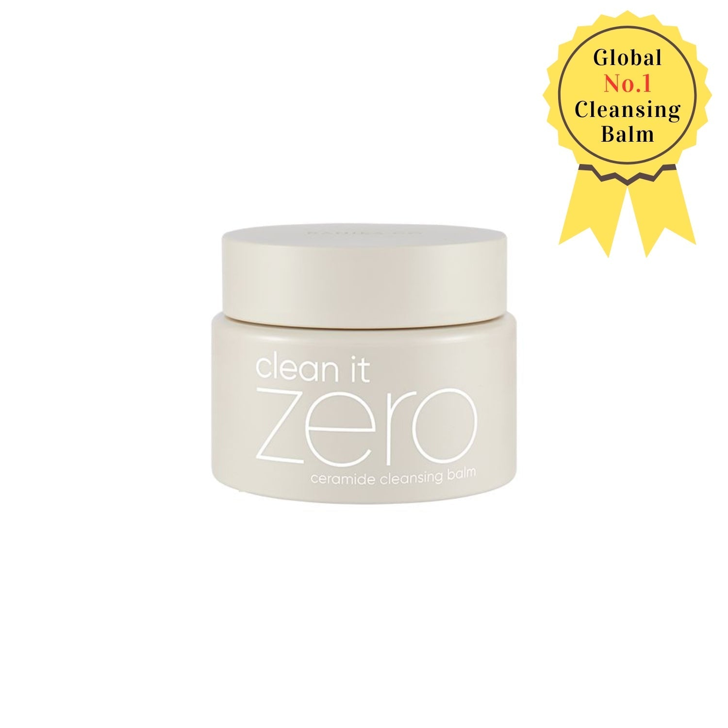 Banila Co Clean It Zero Cleansing Balm Ceramide in a 100ml jar, showcasing its smooth, nourishing balm texture for effective makeup removal.