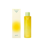 Green Tangerine Vita C Toner by Goodal in a 300ml bottle, featuring a bright green citrus-themed packaging.