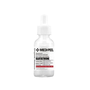Medipeel Bio Intense Glutathione White Ampoule 30ml bottle with clear label and dropper cap, skincare serum for brightening and whitening.
