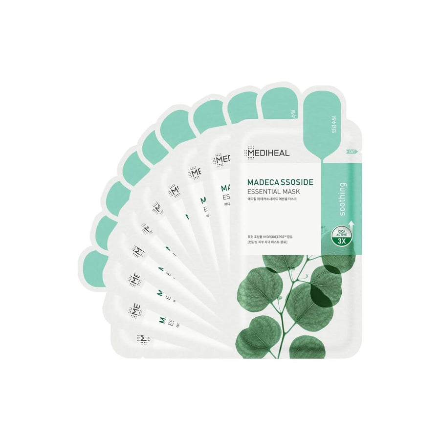 Mediheal Madecassoside Essential Mask 10pcs/Box - Shop K-Beauty in Australia