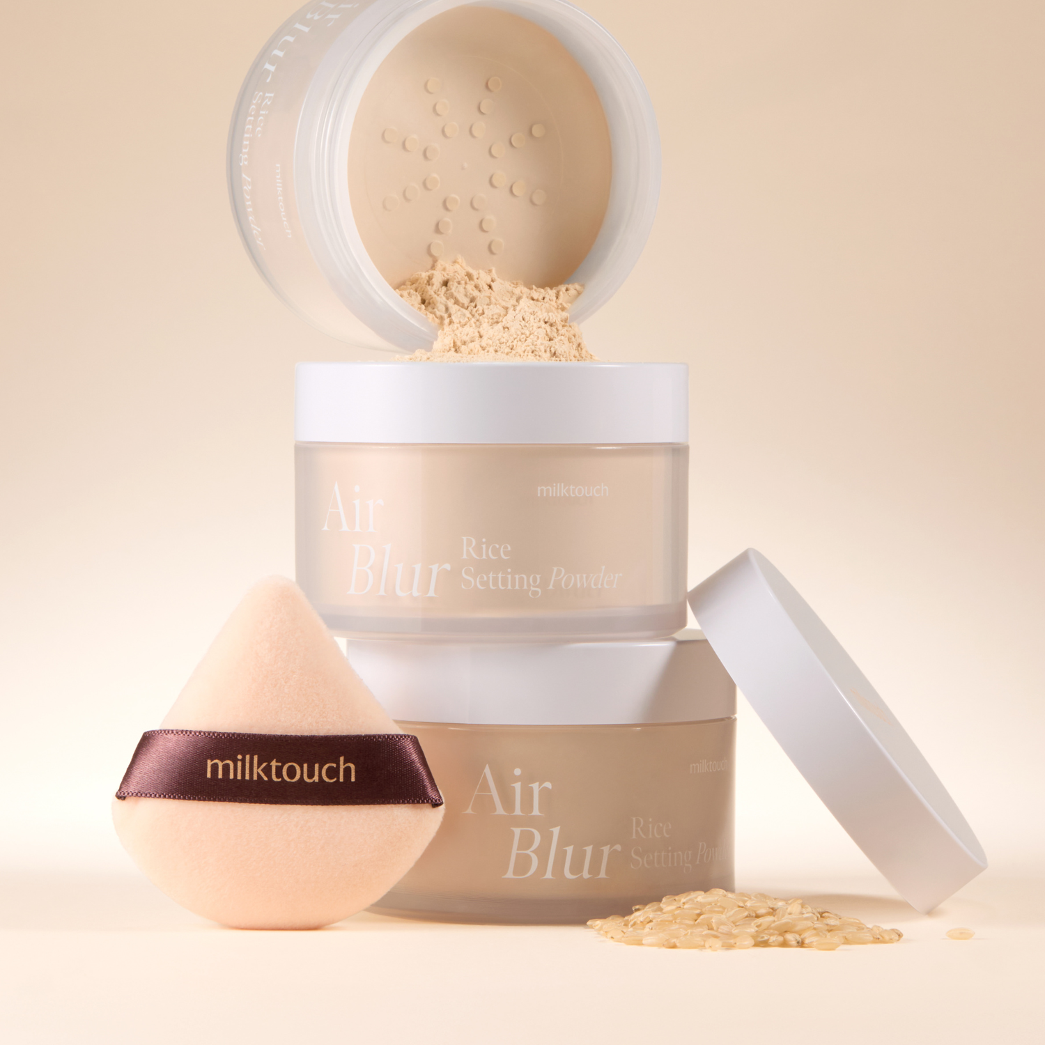 Milk Touch Air Blur Rice Setting Powder - Shop K-Beauty in Australia