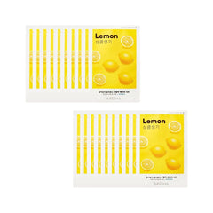 Airy Fit Sheet Mask [Lemon] 20pcs