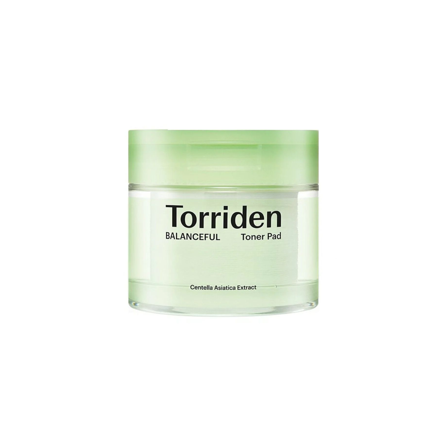 Torriden Balanceful Toner Pad with 60 absorbent cotton pads for gentle facial cleansing and toning.