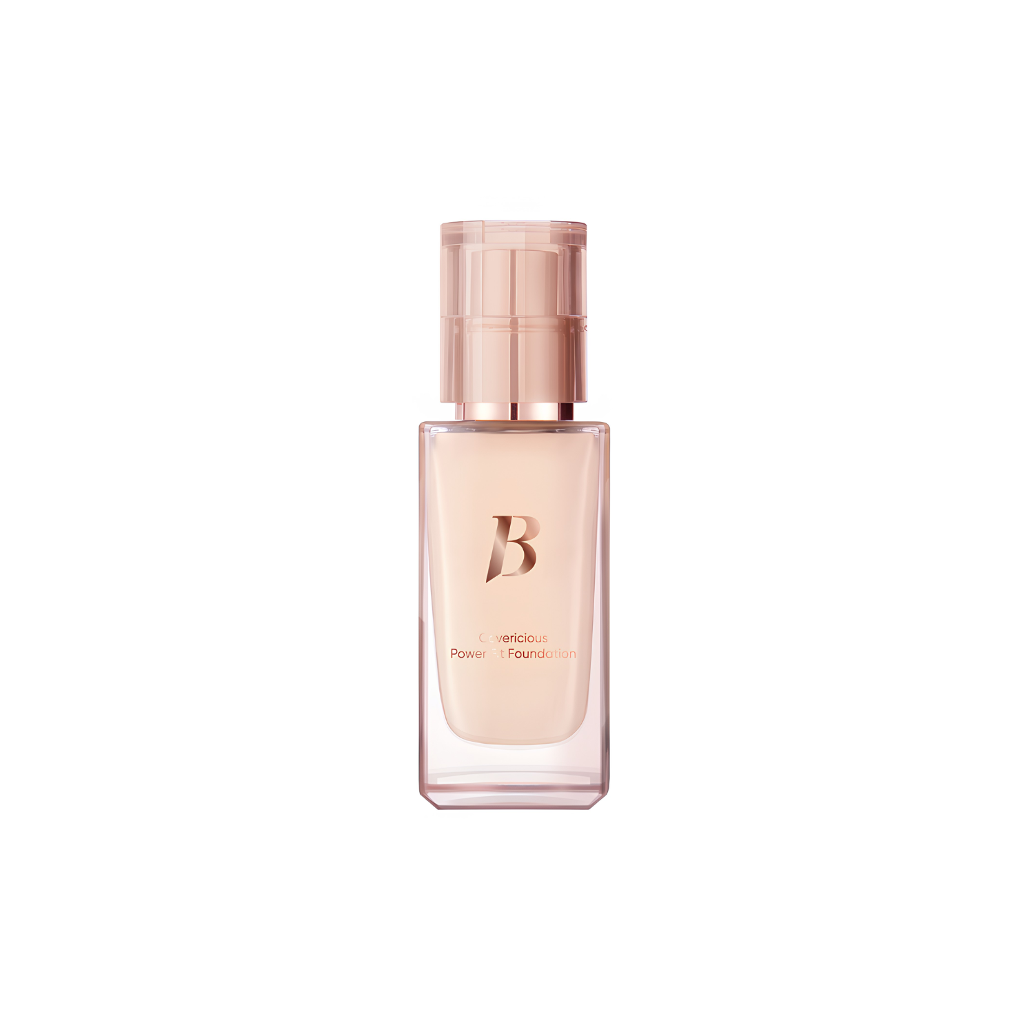 Banila Co Covericious Power Fit Liquid Foundation in 30ml, showing smooth, natural skin coverage in a sleek bottle.