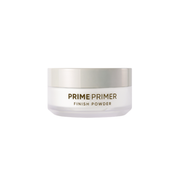Banila Co Prime Primer Finish Powder, a setting powder in a sleek container, designed to set makeup and create a matte finish.