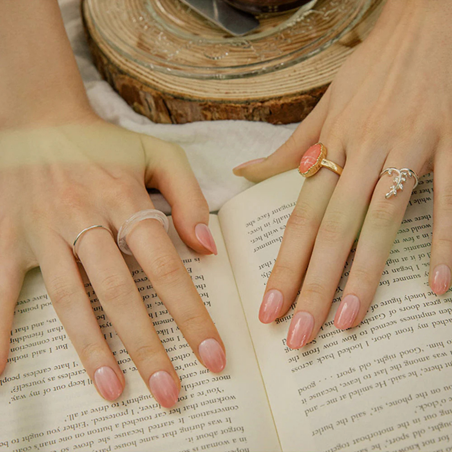 Ohora Semi-Cured Gel Nail - N Peach Latte - Shop K-Beauty in Australia