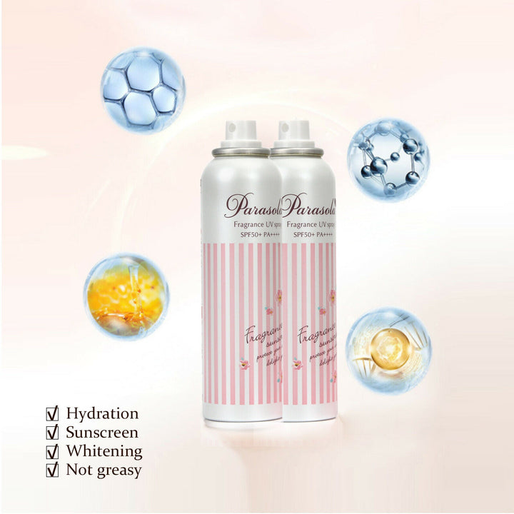 Naris Up Parasola Fragrance UV Spray SPF50+ PA++++ 90g - Shop K-Beauty in Australia