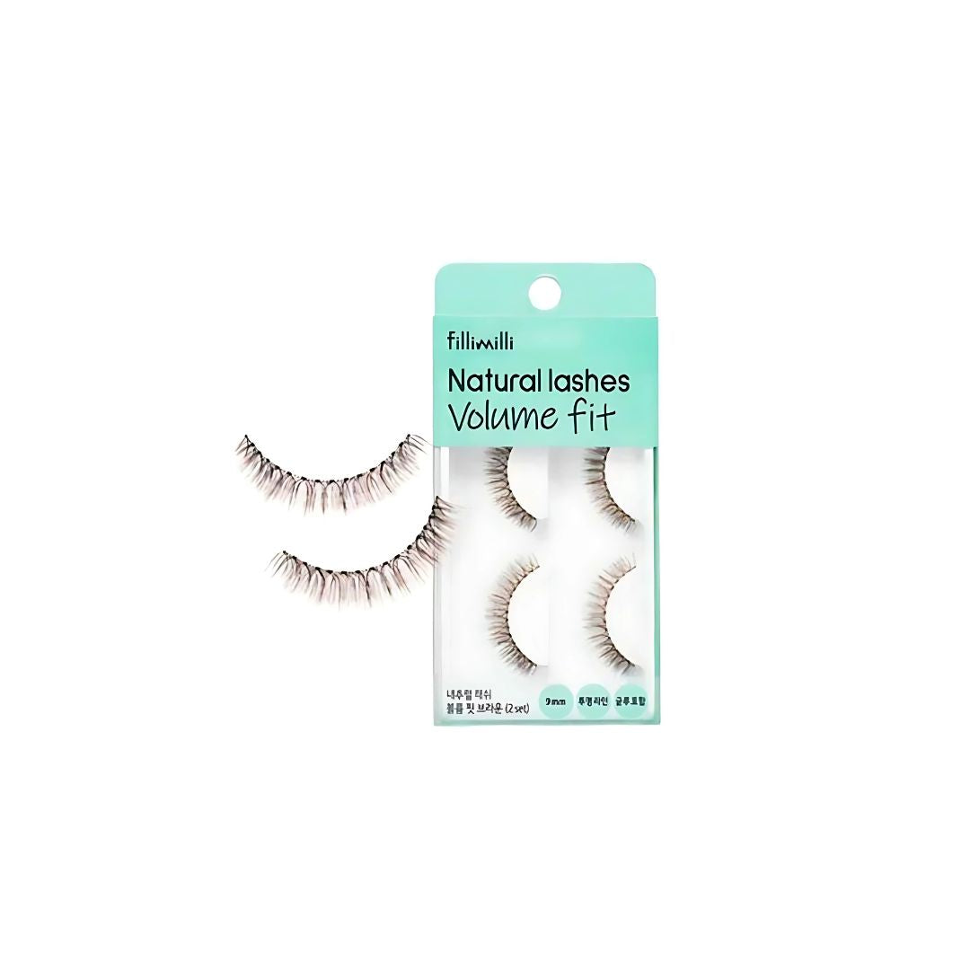 Natural Lashes - Daily Pick Dark Brown (2Set)