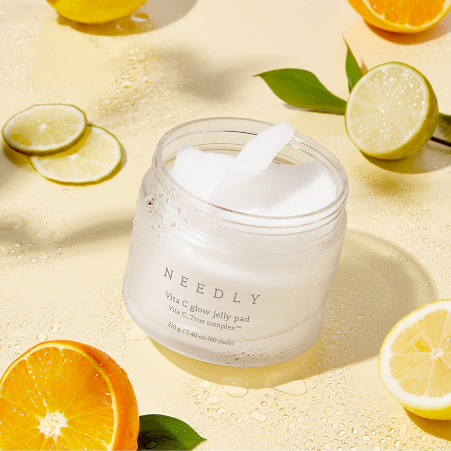 Needly Vita C Glow Jelly Pad 60 Pads - Shop K-Beauty in Australia