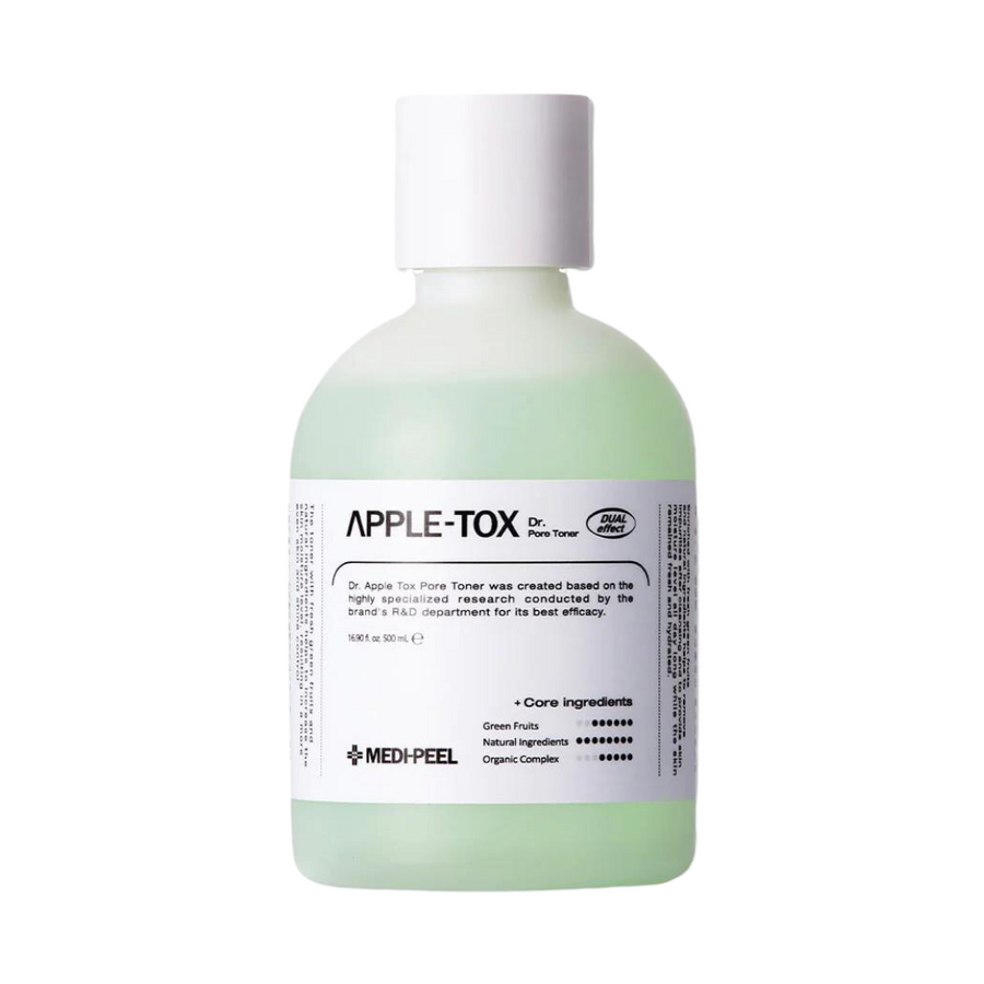 MEDI-PEEL Dr. Apple Tox Pore Toner 500ml - Shop K-Beauty in Australia
