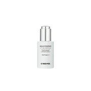 MEDIPEEL+ Peptide 9 Aqua Essence Lifting Ampoule 50ml in a clear glass bottle with a white pump dispenser and minimalist label.