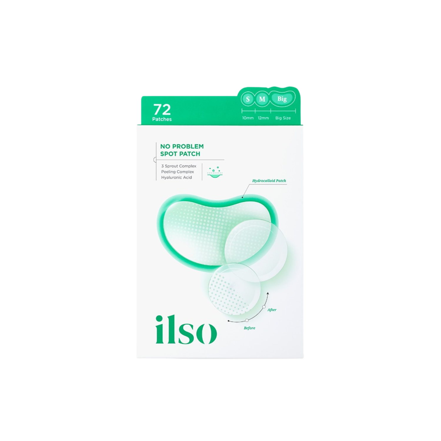 ILSO No Problem Spot Patch 72 Patches - Shop K-Beauty in Australia