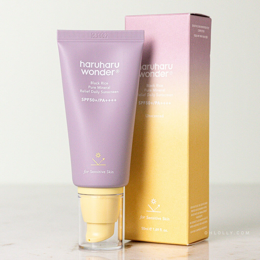 haruharu wonder Black Rice Moisture Airyfit Sunscreen SPF50+/PA++++ 50ml - Shop K-Beauty in Australia