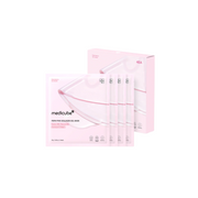 Box of four Medicube PDRN Pink Collagen Gel Masks, sheet masks with pink packaging and collagen infusion for skin hydration