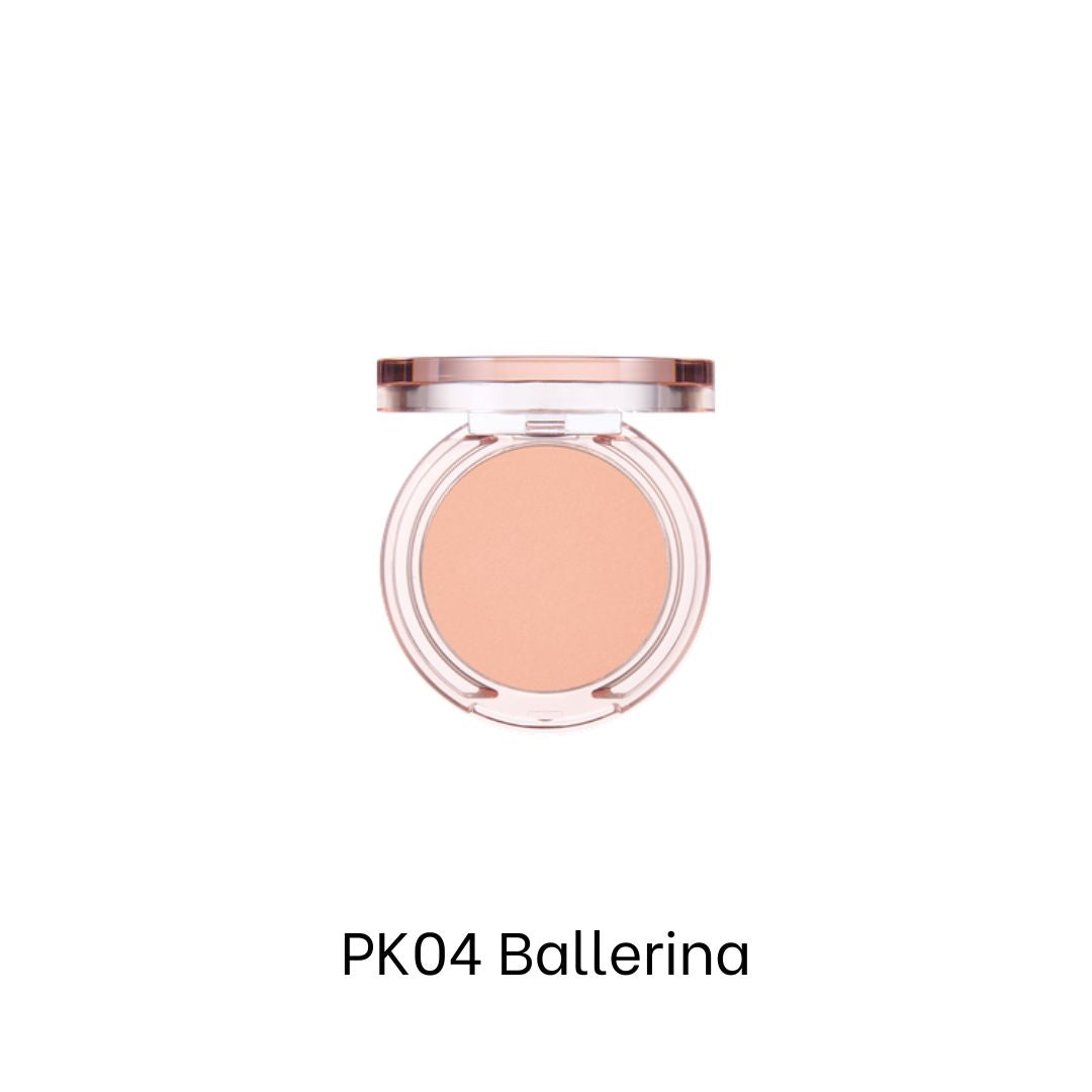 Banila Co B. By Banila Priming Veil Cheek blush in PK04 Ballerina with soft pink shade and smooth application.