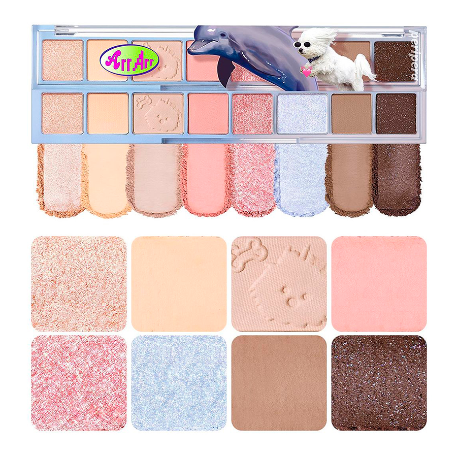 All Take Mood Palette 16 Bravo Pink Puppy (Maltese Ver) | La Cosmetique Australia