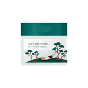 Round Lab Pine Calming Cica Pad toner pads in a box, designed for soothing and refreshing skin care.