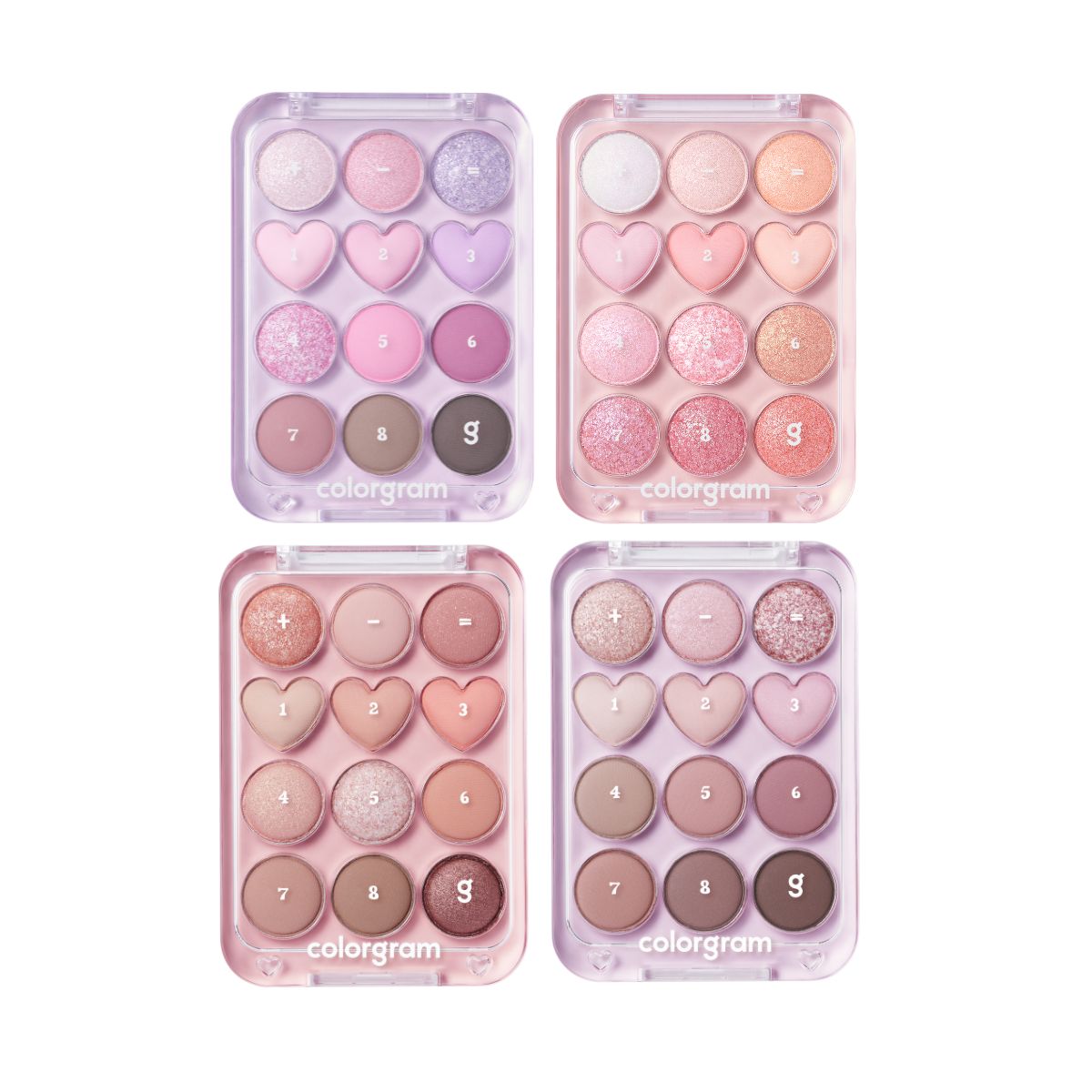 COLORGRAM Pin Point Eyeshadow Palette (4 colours)  -La Cosmetique