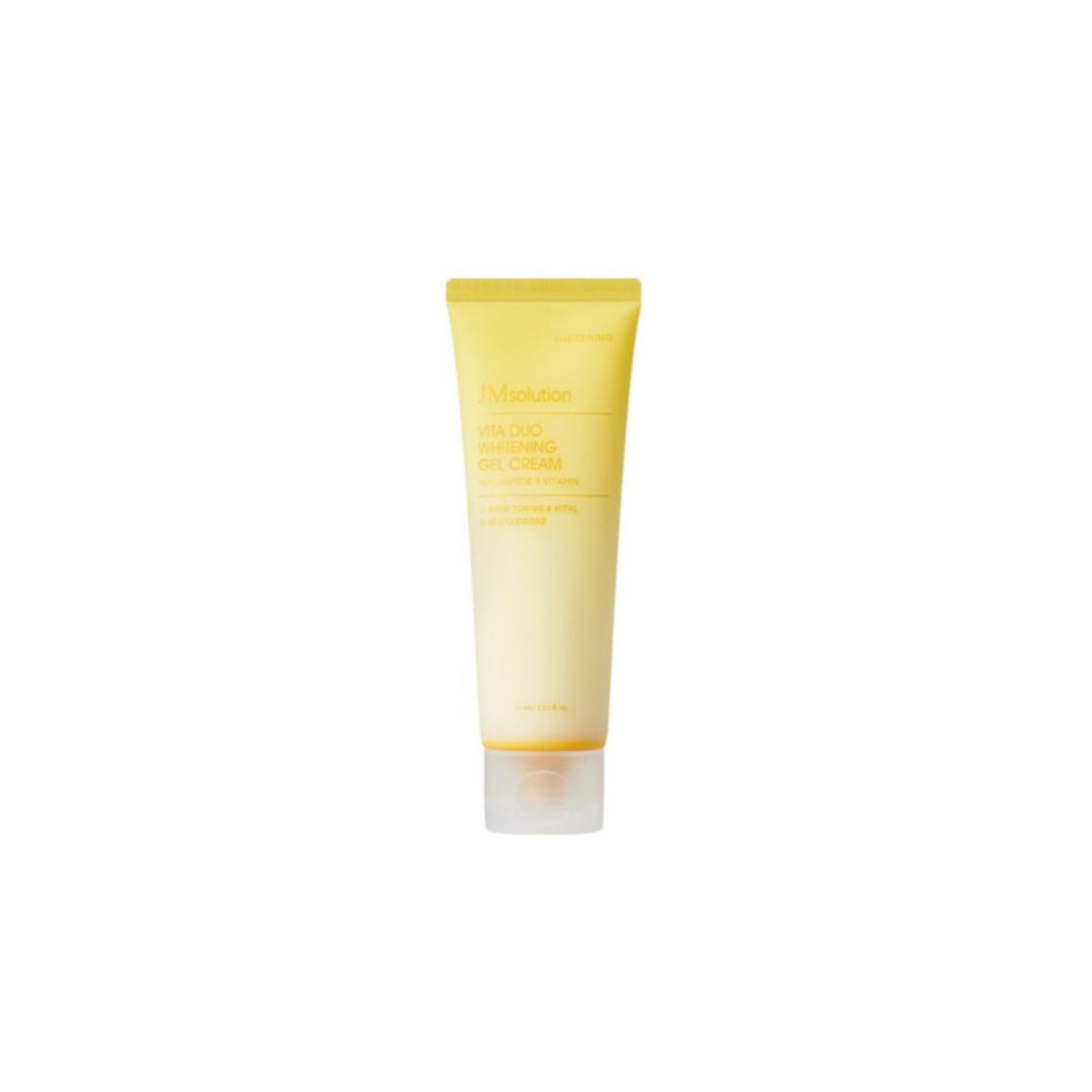 JMsolution Vita Duo Whitening Gel Cream 75ml face moisturizer with brightening and hydrating properties.