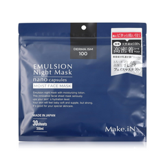 Emulsion Night Mask Moist Face Mask 30 Sheets