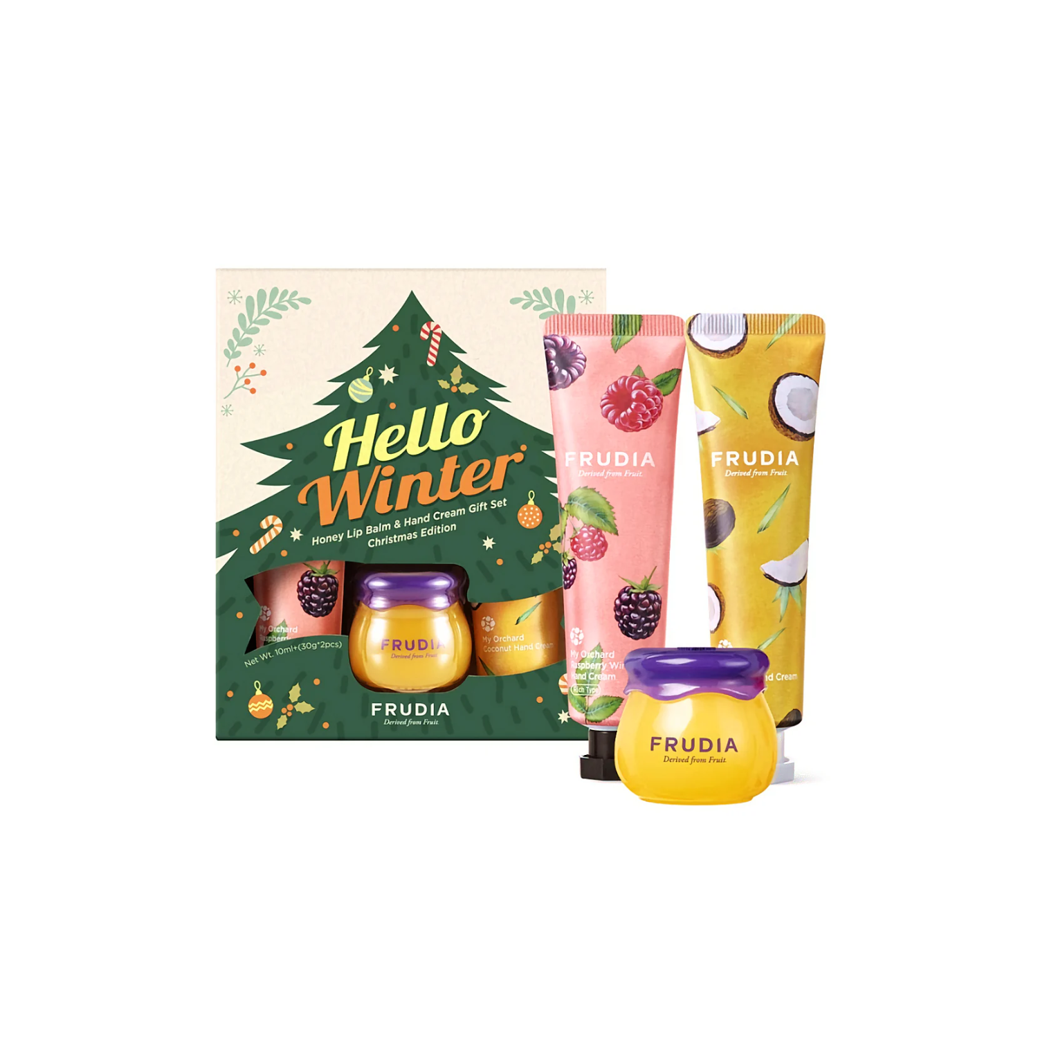 Frudia Honey Lip Balm & Hand Cream Gift Set - Shop K-Beauty in Australia