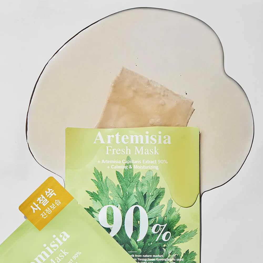 Bring Green Artemisia 90% Fresh Mask 10PCS/BOX - Shop K-Beauty in Australia