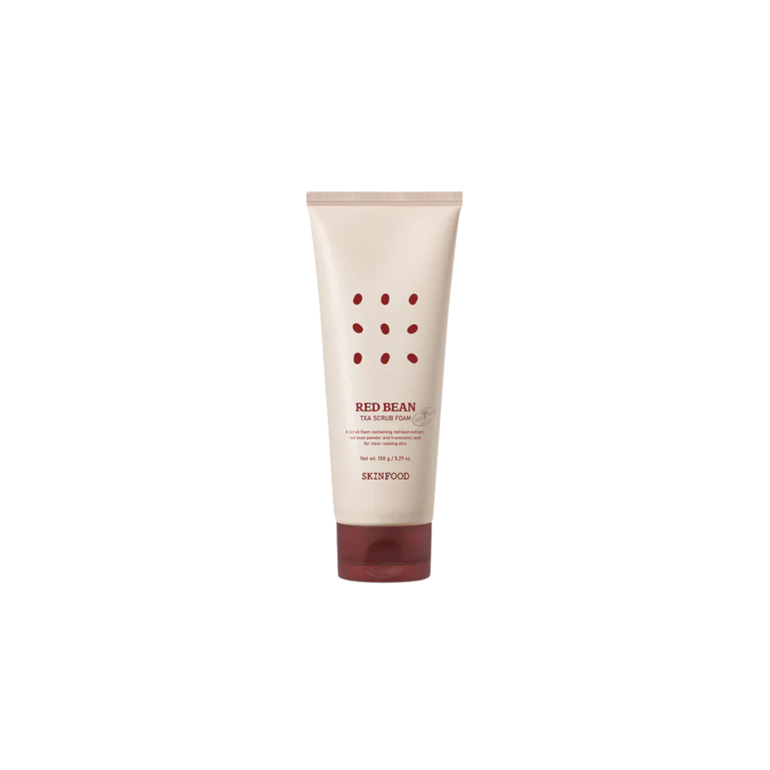 SKINFOOD Red Bean TXA Scrub Foam