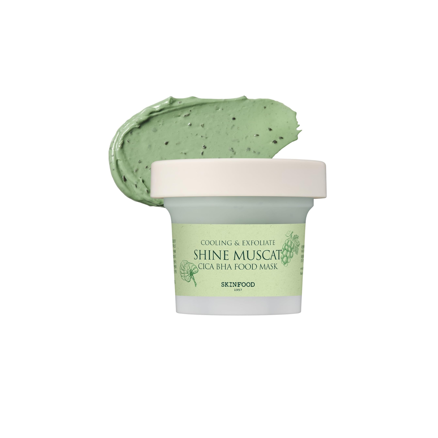 SKINFOOD Shine Muscat Cica BHA Food Mask