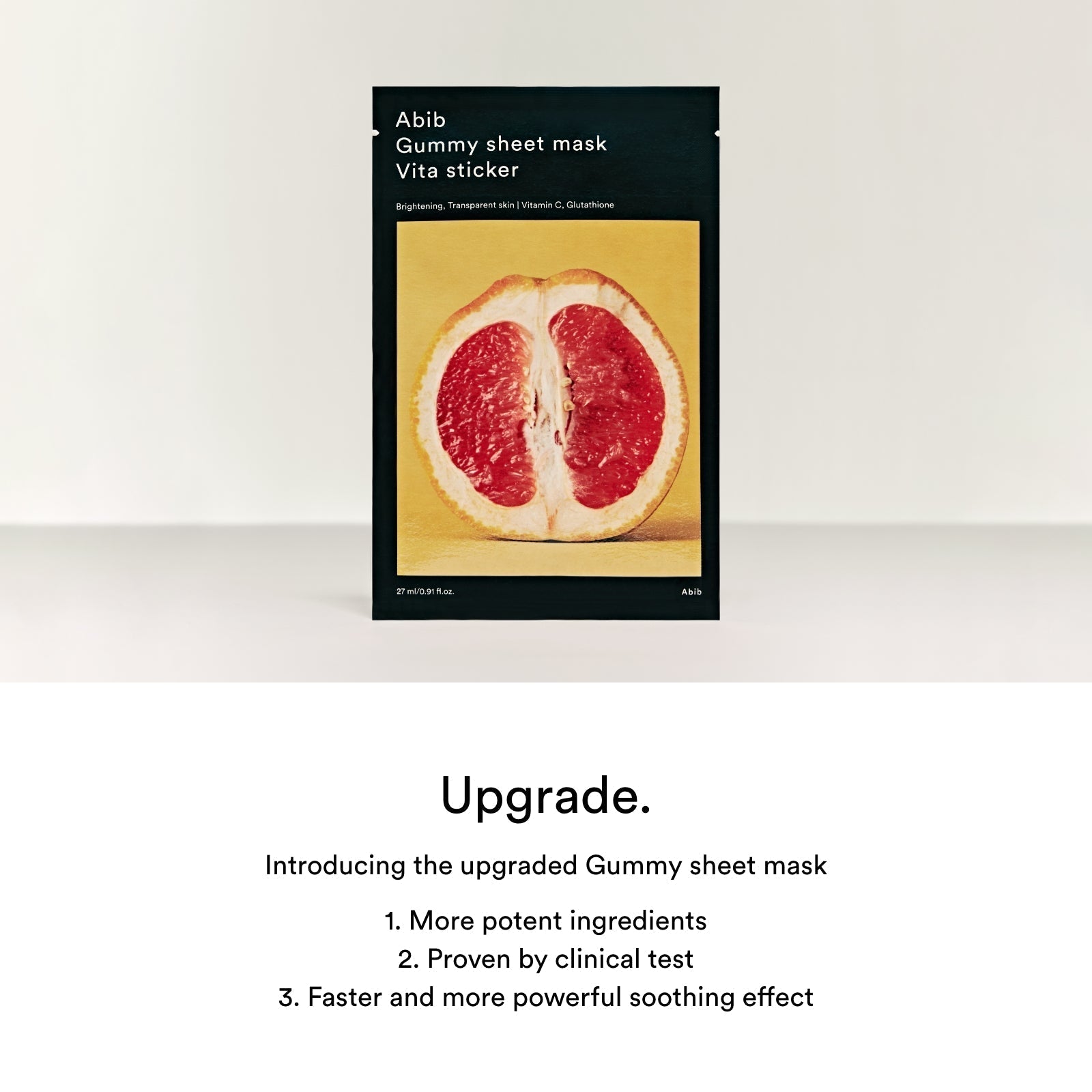 Abib Gummy Sheet Mask Vita Sticker 1pc  -La Cosmetique