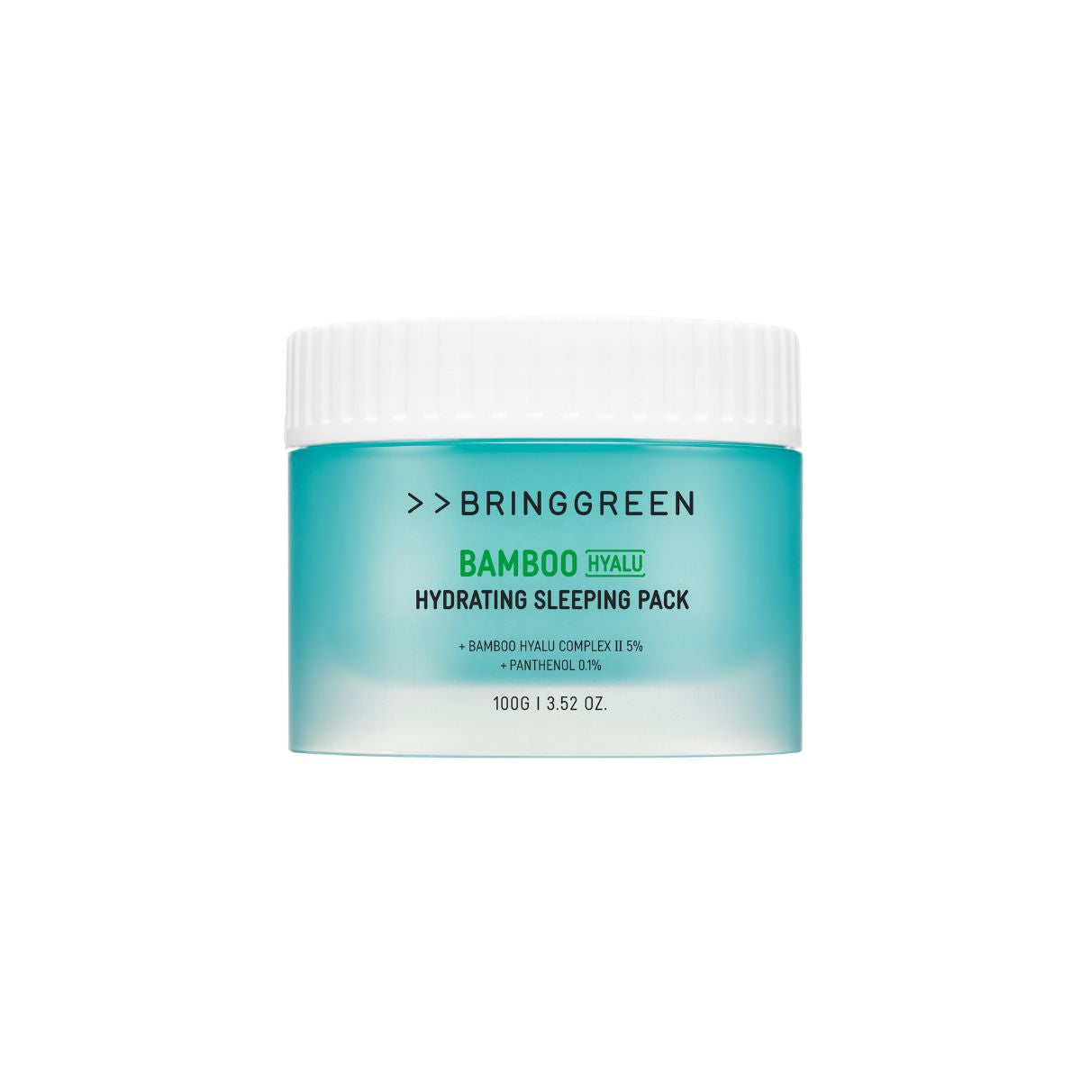 Bring Green Bamboo Hyalu Hydrating Sleeping Pack 100g - Shop K-Beauty in Australia