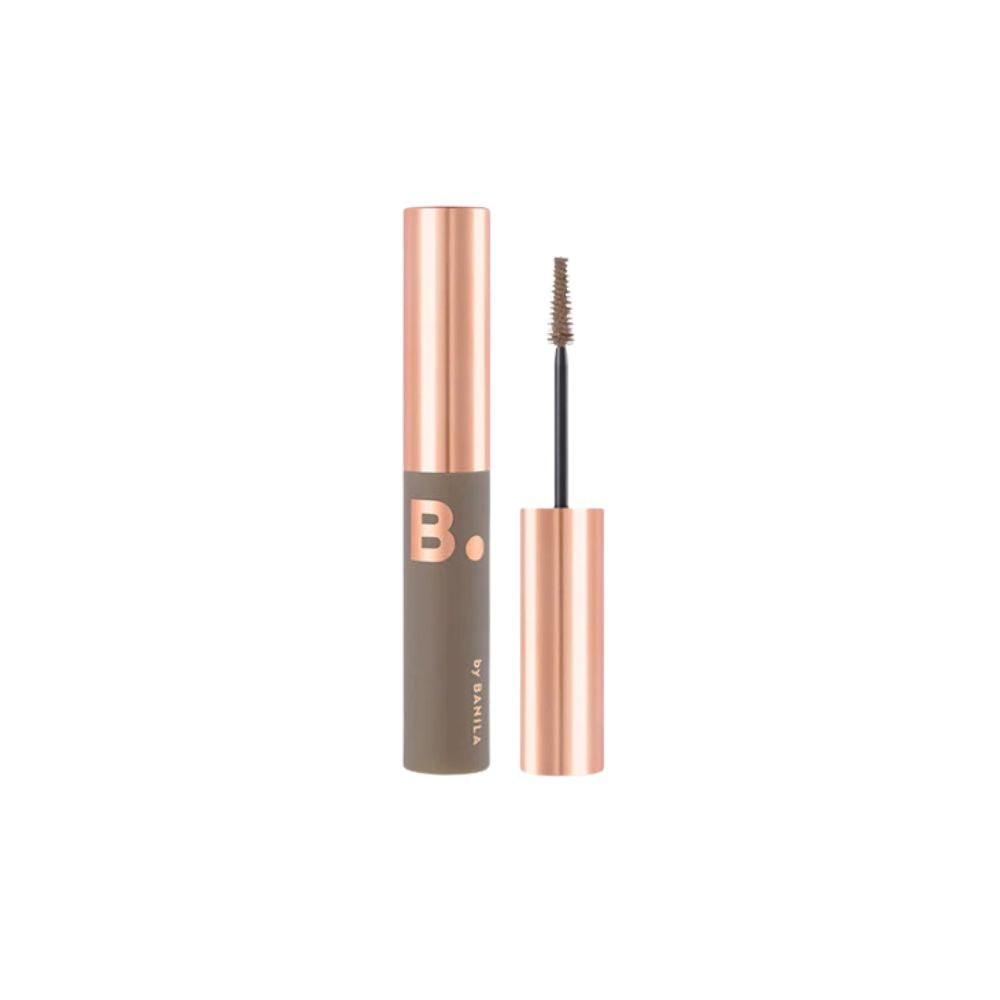 Banila Co B. By Banila Smudge Out Detail Browcara in Ash Gray, a brow gel for defining and shaping eyebrows.