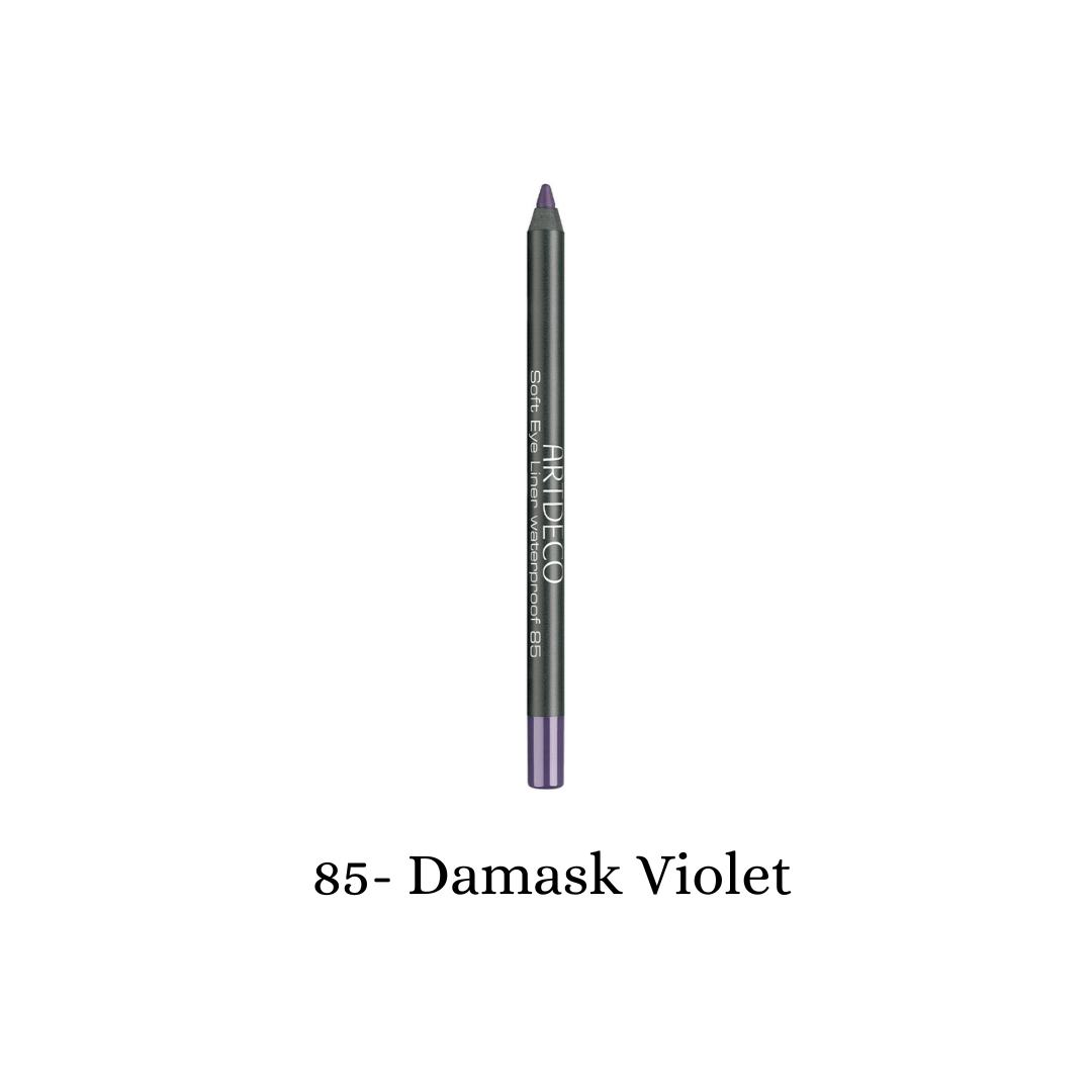 ARTDECO waterproof gel eyeliner in damask violet, soft and smooth texture for precise eye makeup application