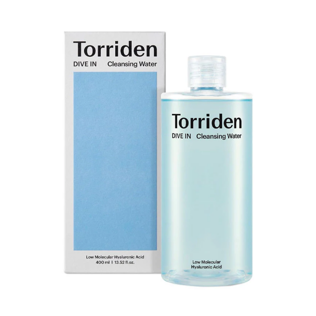 TORRIDEN Dive-In Low Molecular Hyaluronic Acid Cleansing Water 400ml - Shop K-Beauty in Australia