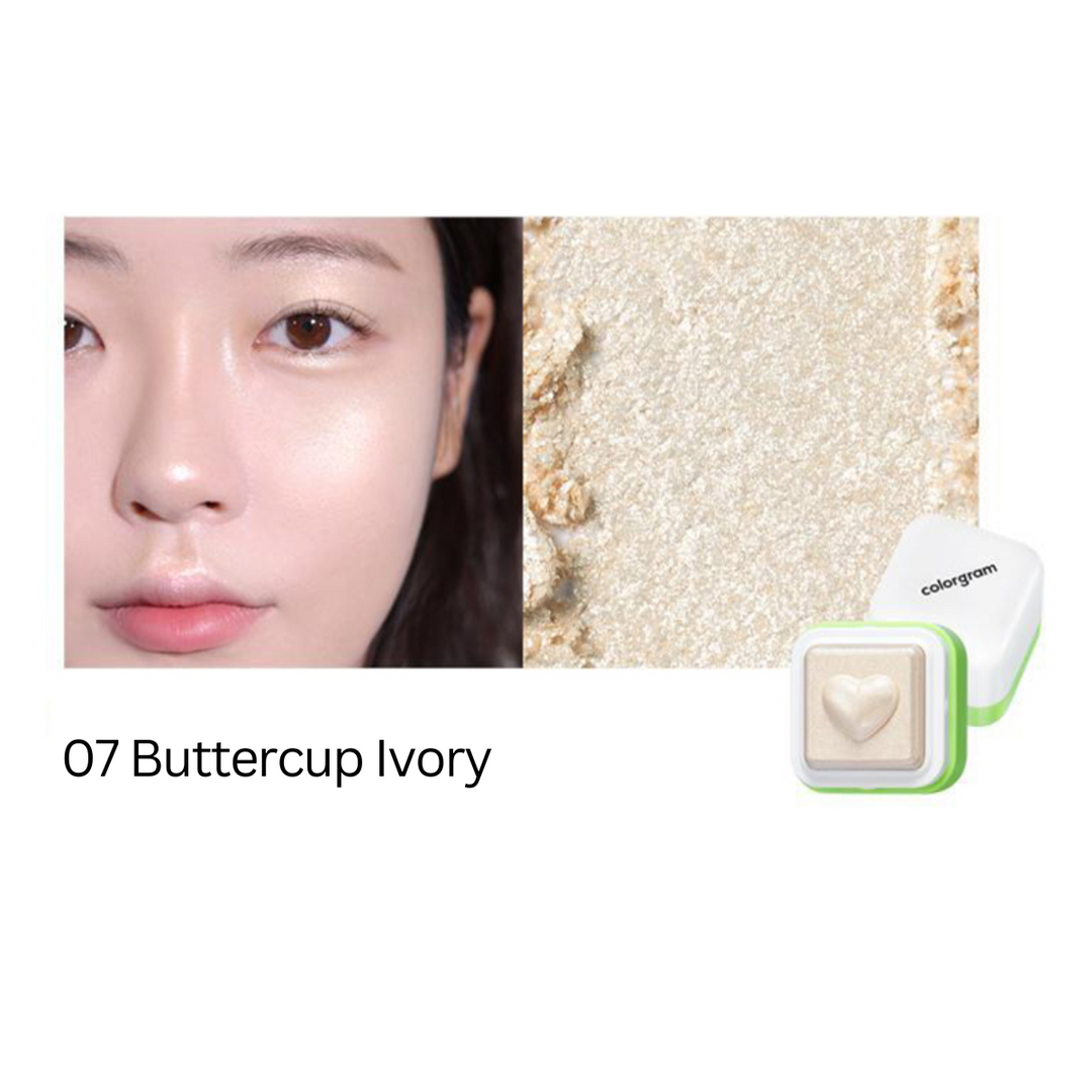 COLORGRAM [New] Milk Bling Heartlighter (5 Shades) - Shop K-Beauty in Australia