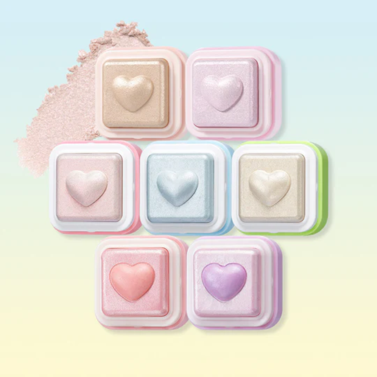 COLORGRAM [New] Milk Bling Heartlighter (5 Shades)  - La Cosmetique