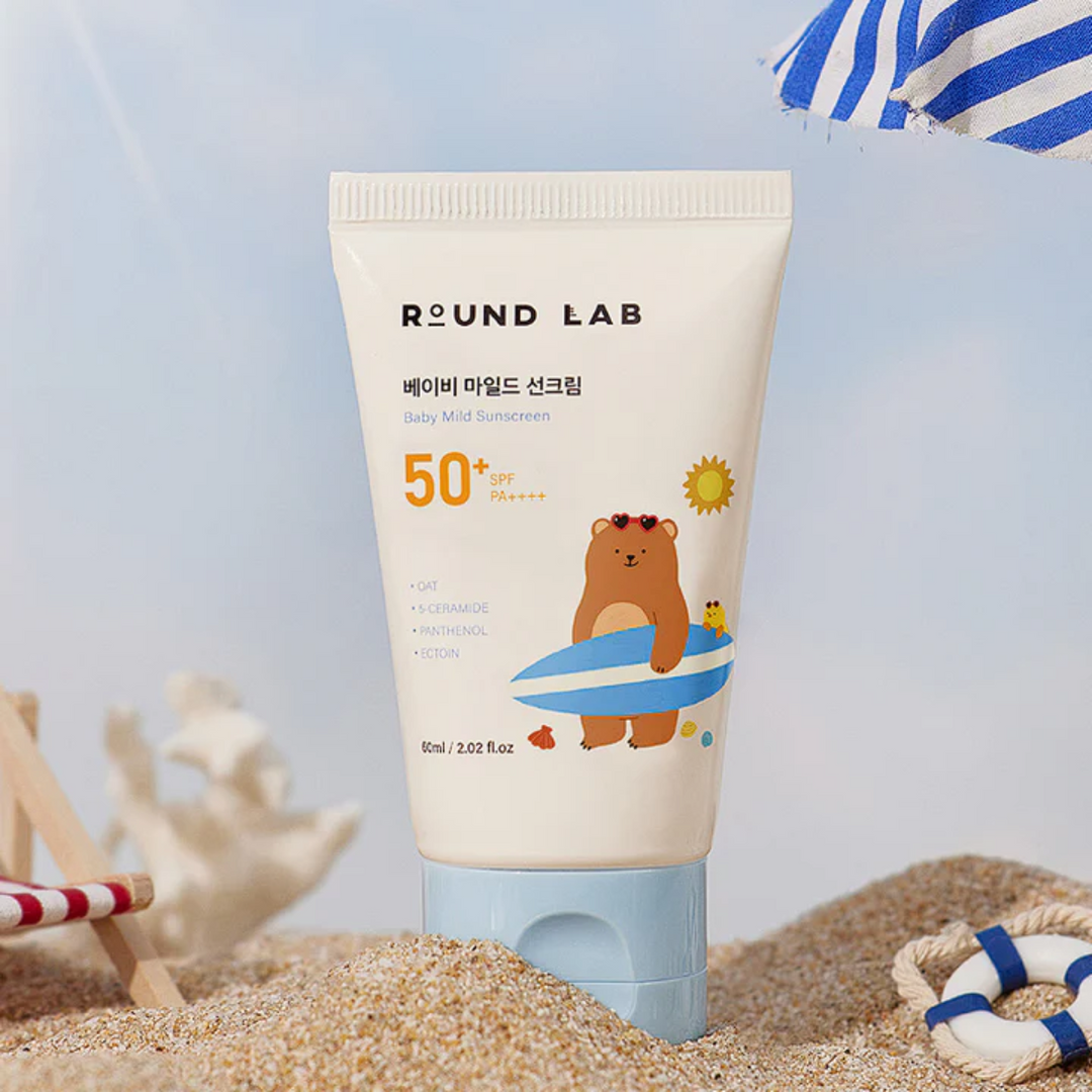 Round Lab Baby Mild Sunscreen 60ml - Shop K-Beauty in Australia