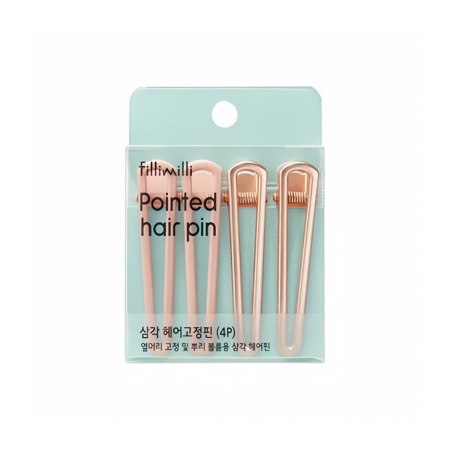 Fillimilli Pointed Hair Pin 4pcs - Shop K-Beauty in Australia