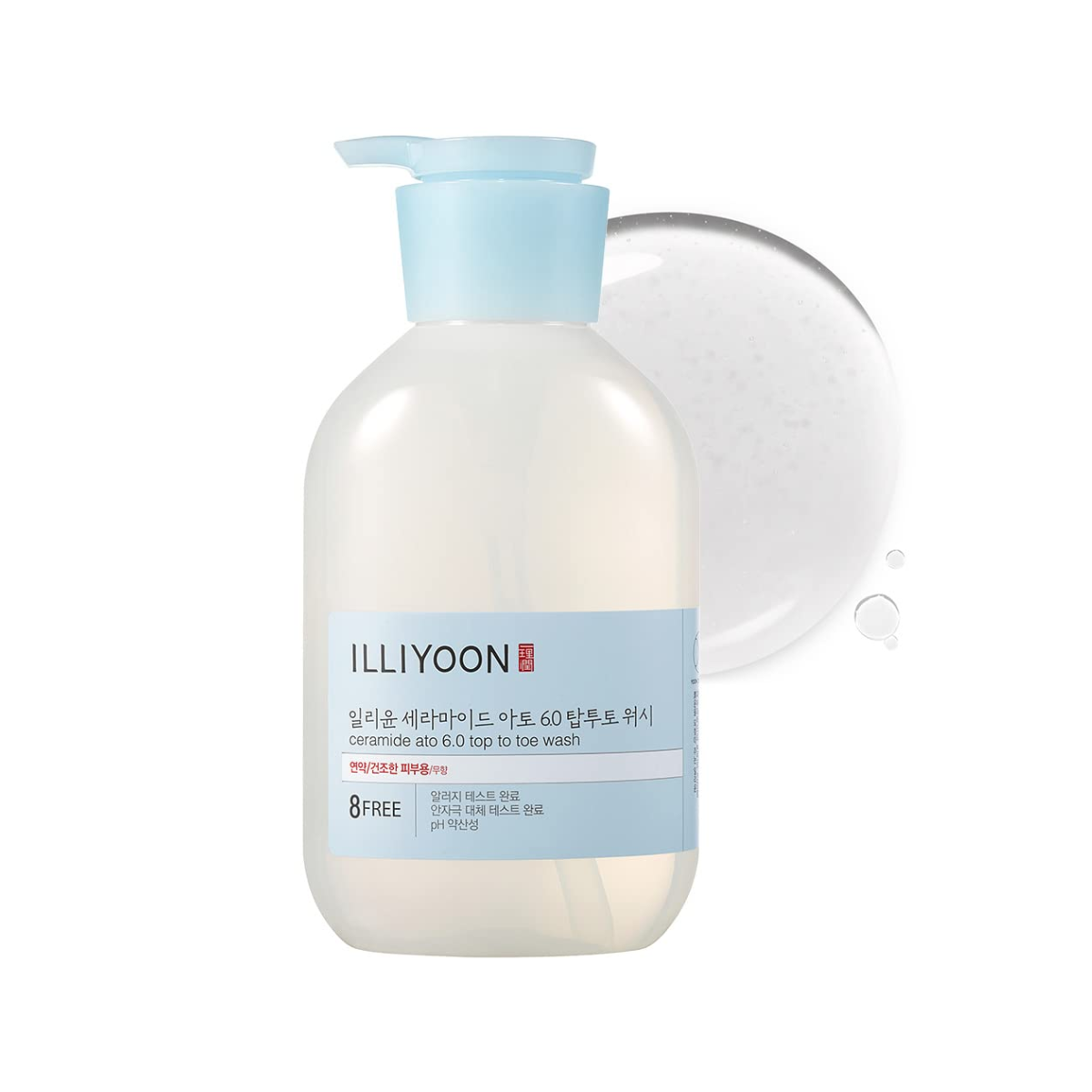 ILLIYOON Ceramide Ato 6.0 Top To Toe Wash 500ml - Shop K-Beauty in Australia