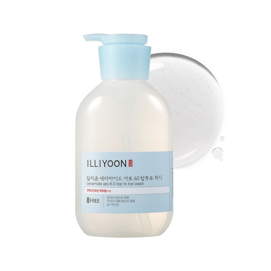 ILLIYOON Ceramide Ato 6.0 Top To Toe Wash 500ml - Shop K-Beauty in Australia